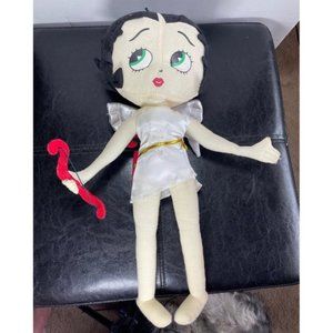 2004 Cupid Betty Boop Kelly Toy Doll Bow Arrows Angel Wings 17” Soft Sculpture